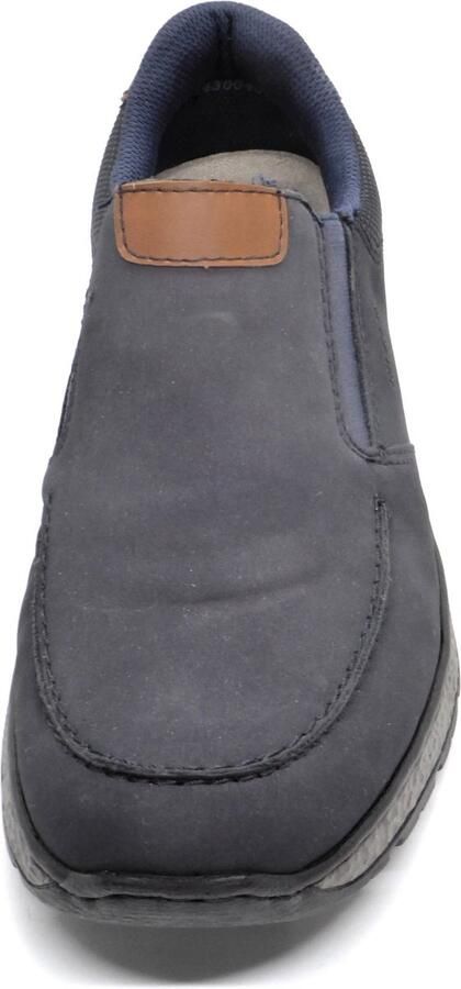 Rieker Instappers met contrasterende afwerkingen comfortabele vorm - Foto 2