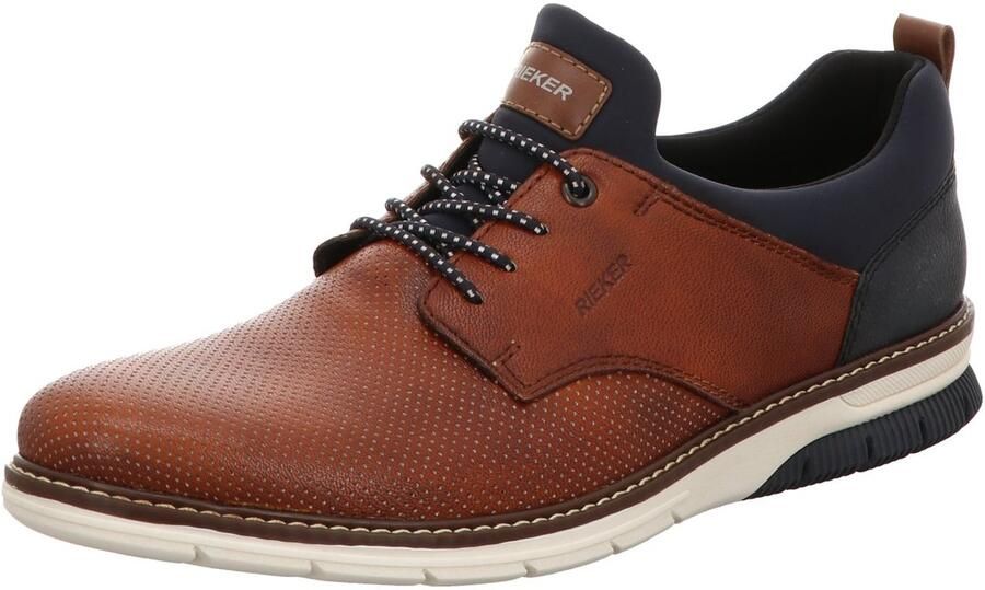 Rieker Slip-on sneakers Business schoen slipper feestdagsschoen met elastische veters - Foto 2