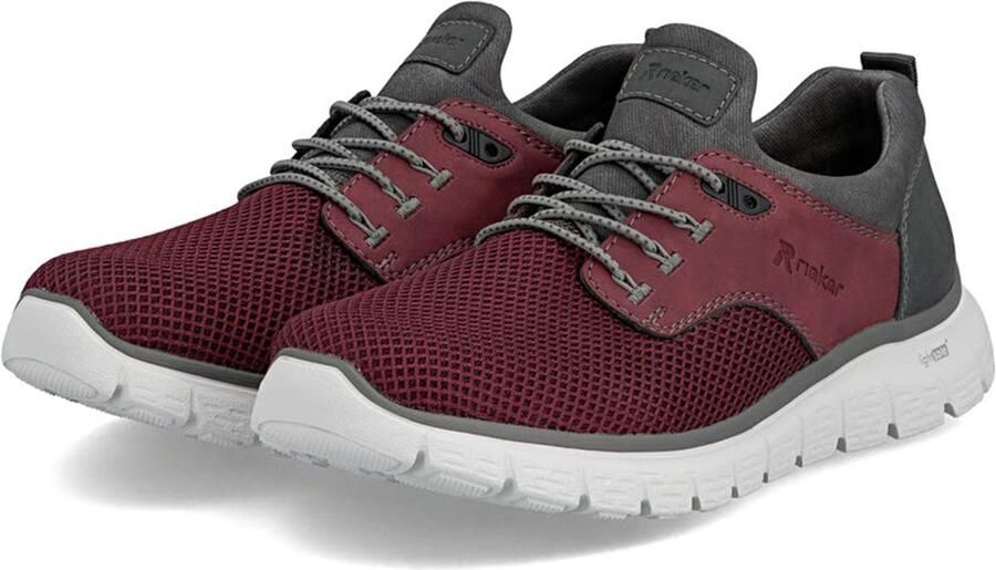 Rieker Heren Instappers B6652-35 Red Combi Blue