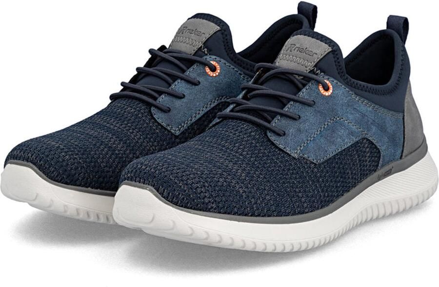 Rieker Heren Instappers B9651-14 Blue - Foto 2