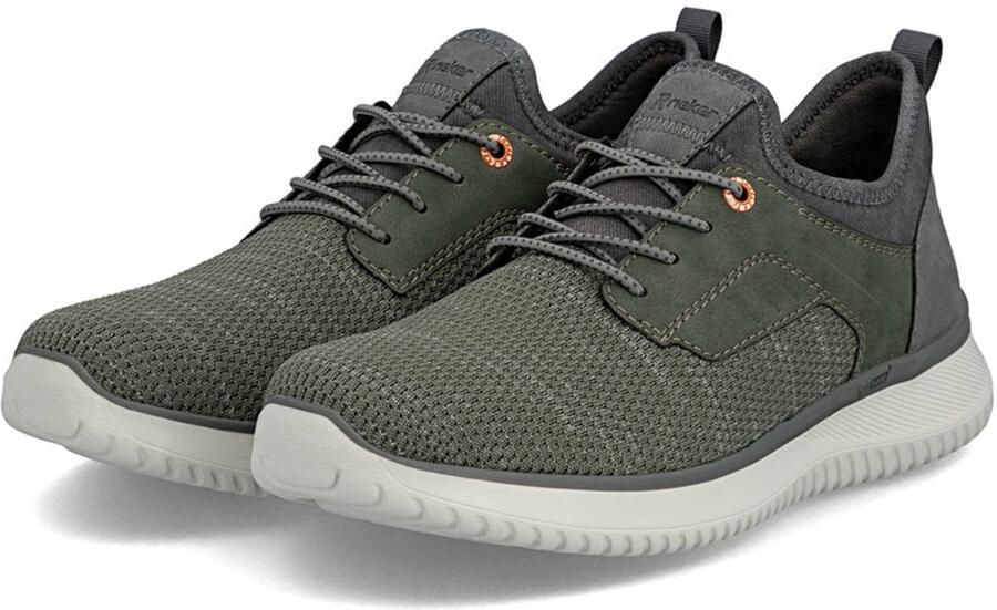 Rieker Heren Instappers B9651-52 Green Blue