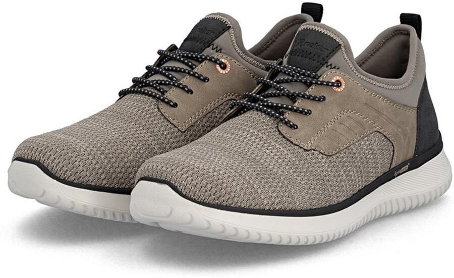 Rieker Heren Instappers B9651-64 Beige Blue - Foto 2