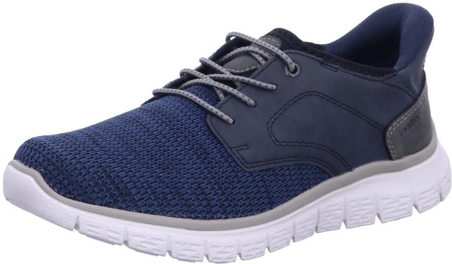 Rieker Slip-on sneakers vrijetijdsschoen lage schoen instapschoen gewatteerde hielafsluiting - Foto 2