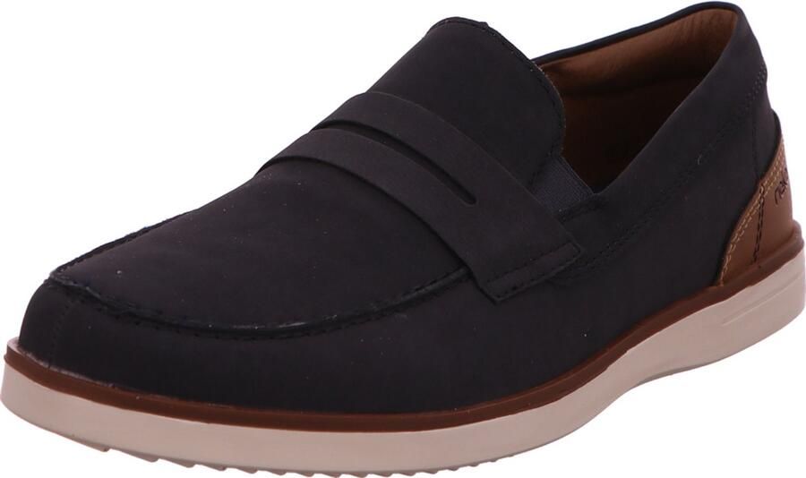 Rieker Slip-on sneakers Instapper vrijetijdsslipper halfhoge schoen met gevoerde hiel - Foto 1