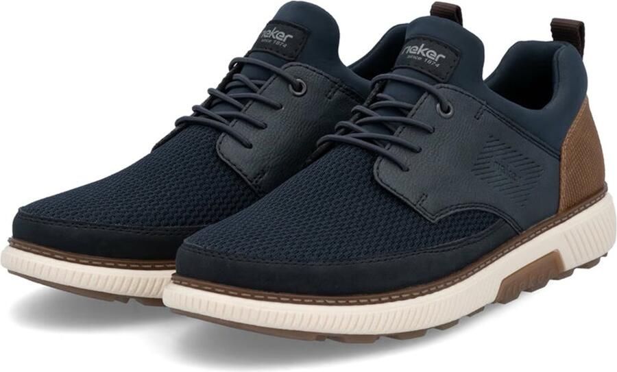 Rieker Heren Instappers Kunstleer B3354-14 Blue