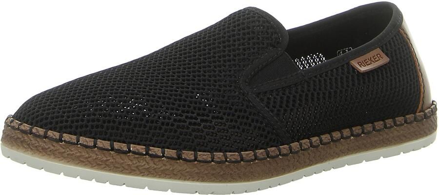 Rieker Slip-on sneakers trekking schoen outdoorschoen instapschoen met elastiek
