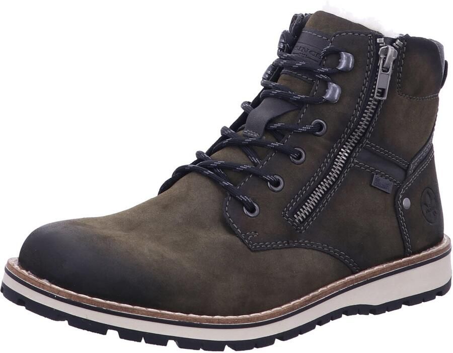 Rieker Winterlaarzen met comfortabele tex-uitrusting vrijetijdsschoen veterschoen