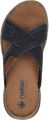 Rieker Slippers zomerschoen slippers badschoen met zachte binnenzool - Blauw