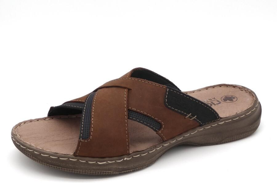 Rieker Heren Slipper 21493-22 Cogna Blauw - Foto 2