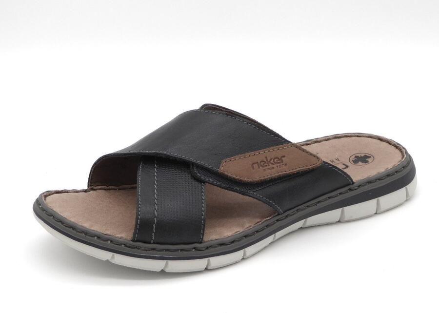 Rieker Heren Slipper 25151-14 Blauw - Foto 2