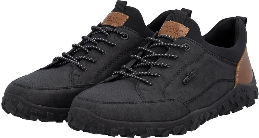 Rieker Heren Slipper Elastiek Comfortwijdte G 08150-00 Zwart