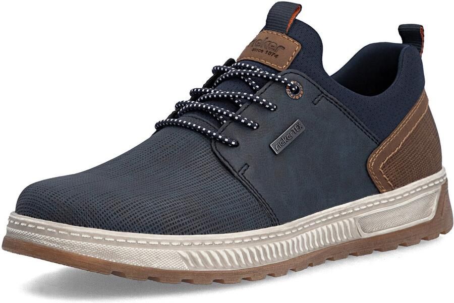 Rieker Heren Slipper Extra Wijd H Elastiek TEX 37050-15 Blue