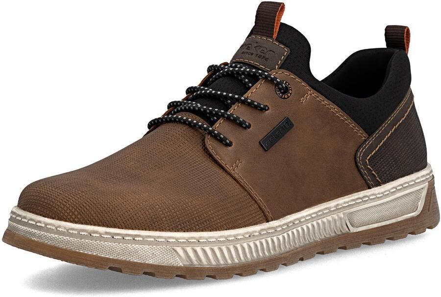 Rieker Heren Slipper Extra Wijd H Elastiek TEX 37050-23 Bruin
