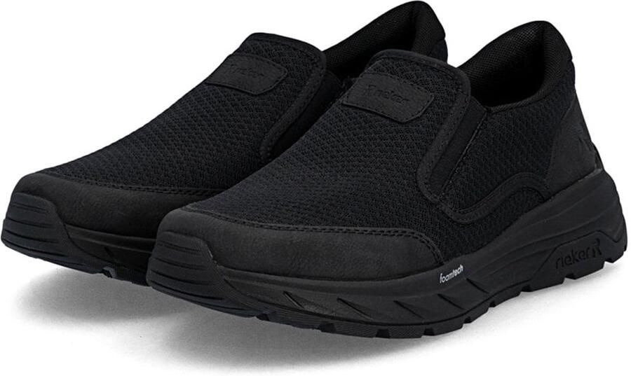 Rieker Heren Slipper Slip-On Casual Comfortabel Memory-Foam 06152-00 Black