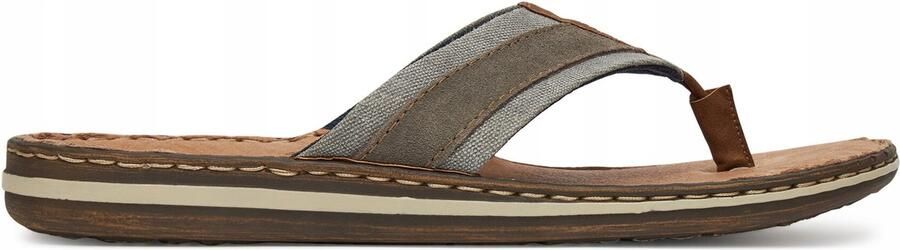 Rieker Heren Slippers Beige