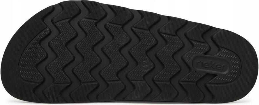 Rieker Heren Slippers Bruin Comfortabele Nubuck Model CEO
