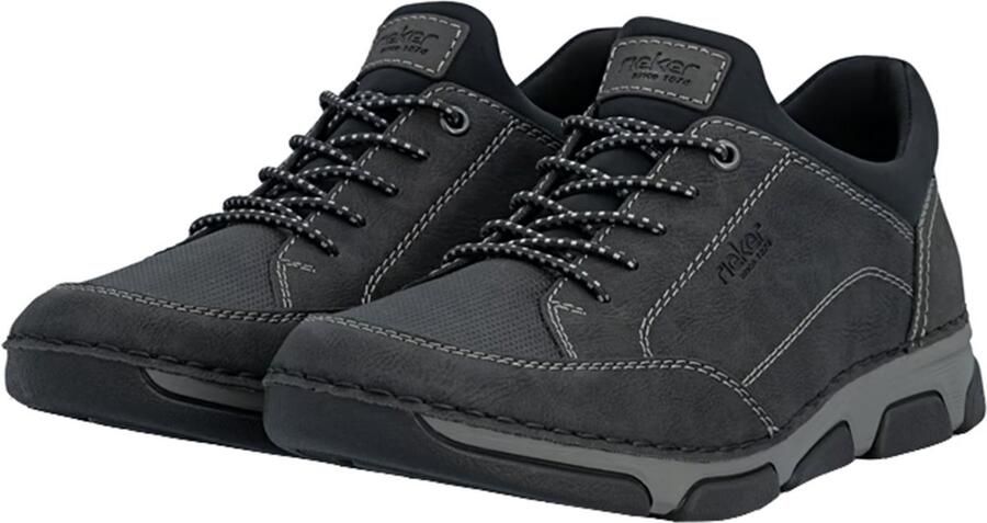 Rieker Heren Slippers Halfschoenen Comfort 15950-00 Zwart