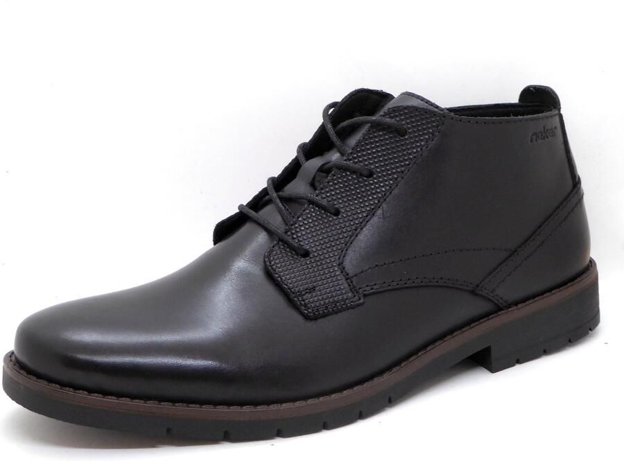 Rieker Heren Veterboot 13902-00 Zwart