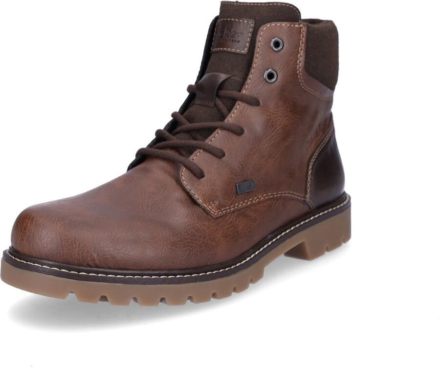 Rieker heren veterboot bruin