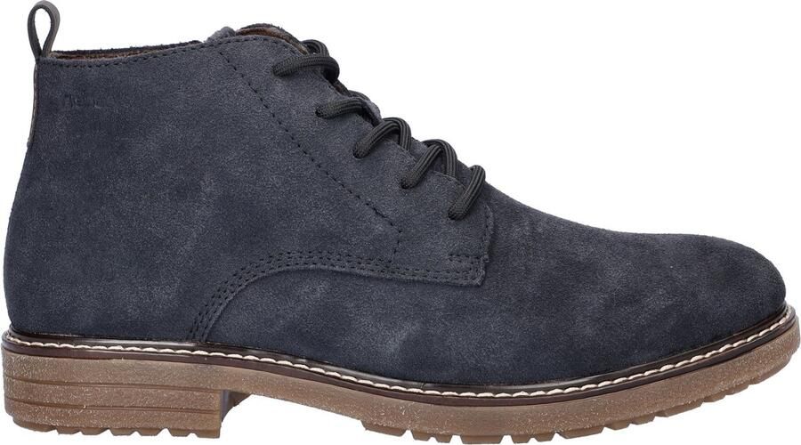 Rieker veterboot Donkerblauw