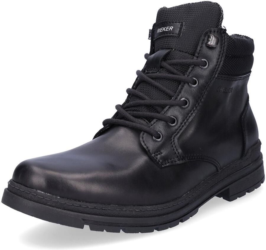 Rieker Zwarte veterschoenen voor heren - Foto 2