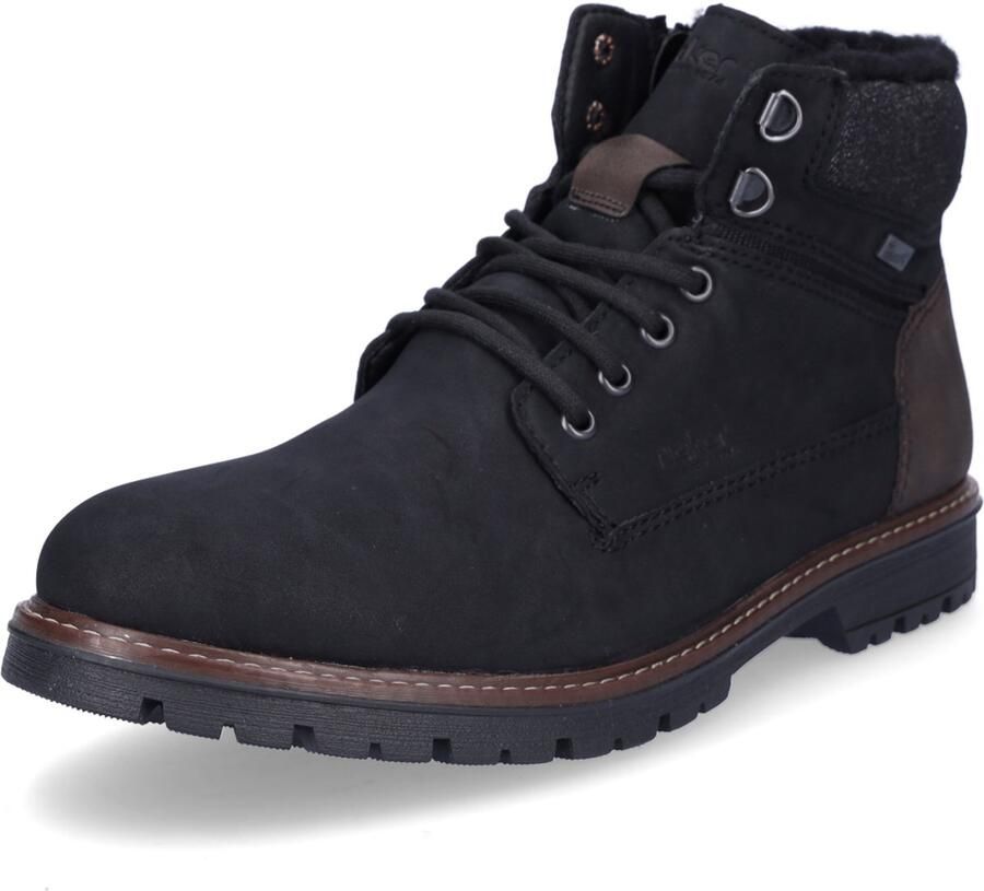 Rieker Winterlaarsjes winterlaarzen veterschoenen enkellaars met tex-membraan