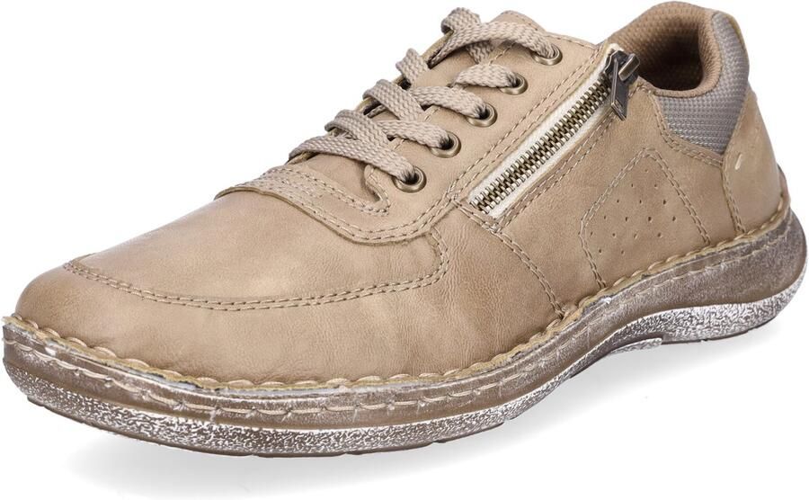 Rieker heren veterschoen beige