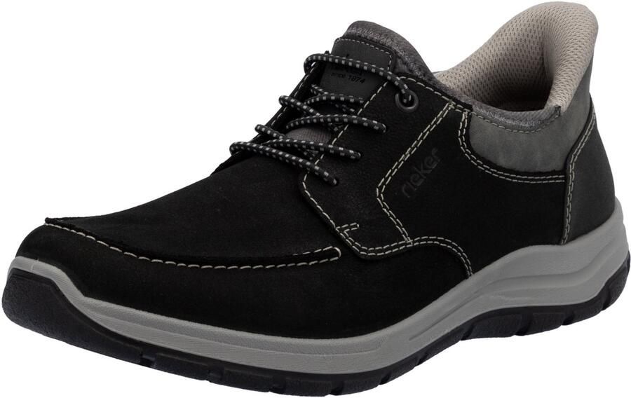 Rieker heren veterschoenen grijs