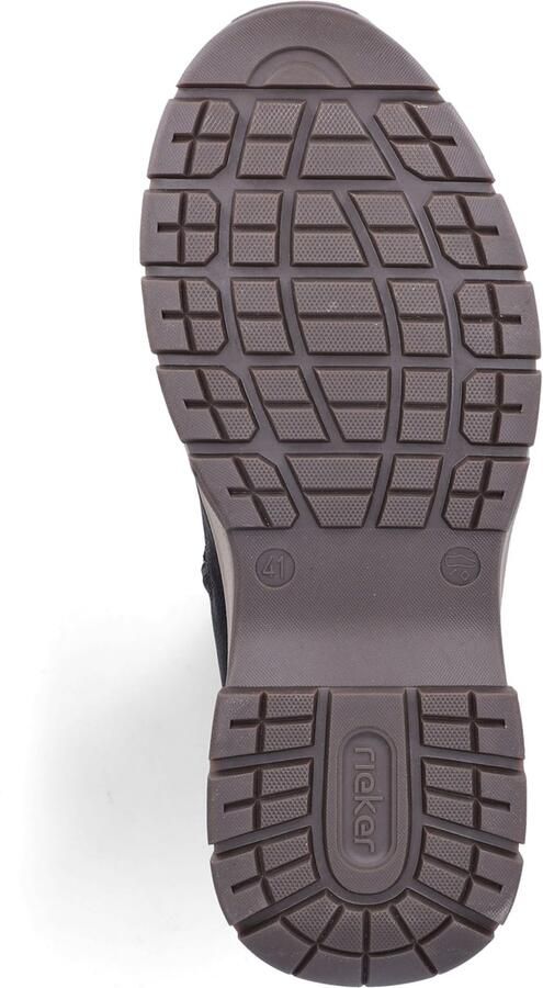 Rieker Heren Veterschoenen TEX Extra Wijd 30212 Zwart