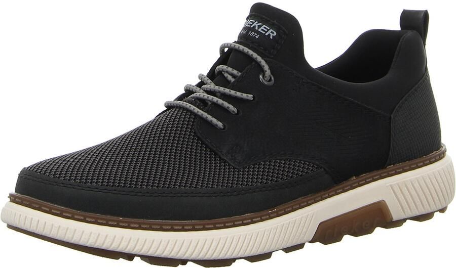 Rieker Slip-on sneakers Vrijetijdsschoen lage schoen slipper met MemoCup-uitvoering
