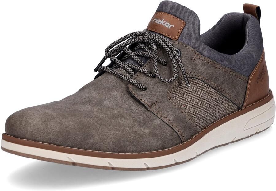 Rieker Slip-on sneakers Slippers vrijetijdsschoen lage schoen met modieuze zool