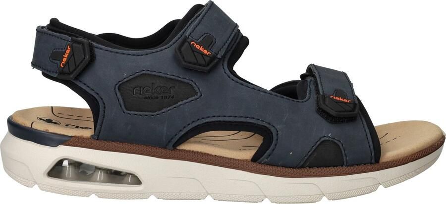 Rieker Herren Sandalette in schwarz