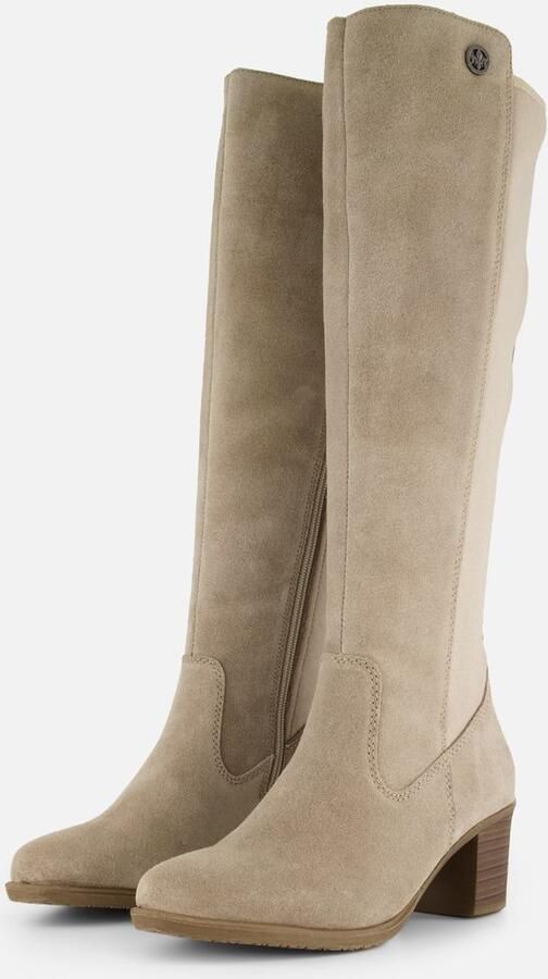Rieker Hoge laarzen beige Suede Dames - Foto 7