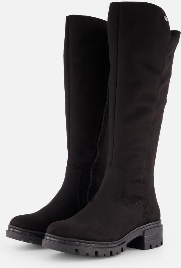 Rieker Winterlaarzen lange laarzen blokhak met stretch - Foto 3