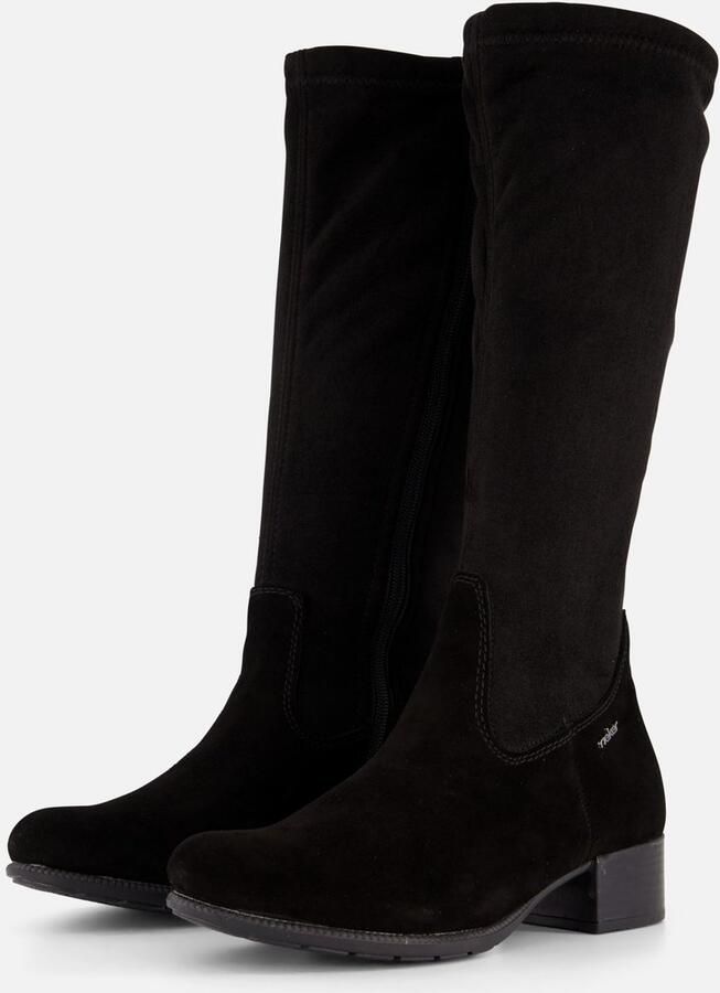 Rieker Hoge laarzen zwart Synthetisch Dames