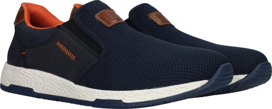 Rieker Slip-on sneakers Casual slipper vrijetijdsschoen instapschoen met contrastnaad - Foto 9