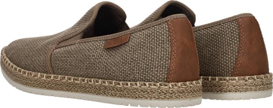 Rieker Espadrilles Slipper strand schoen zomerschoen met stretchinzetten - Foto 3