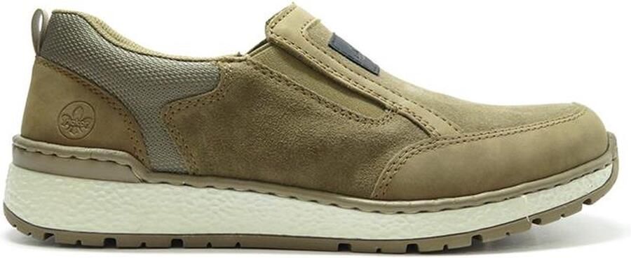 Rieker Instapper taupe Textiel Heren - Foto 5