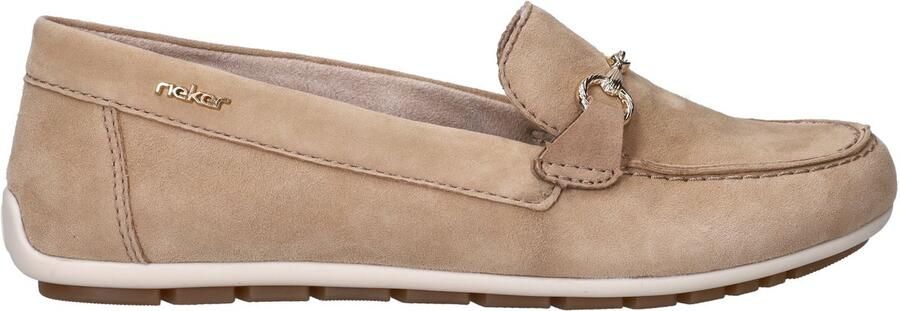 Rieker Instappers Dames Beige