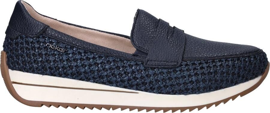 Rieker Instappers Dames Blauw