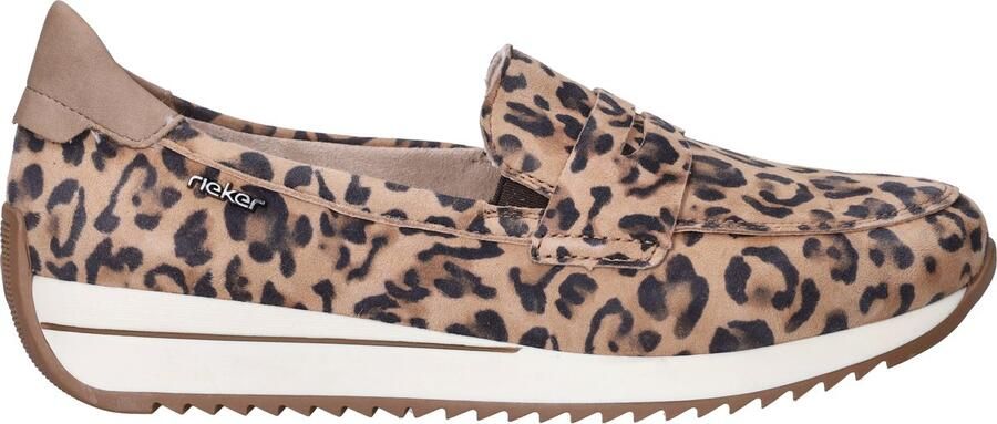 Rieker Instappers Dames Cognac