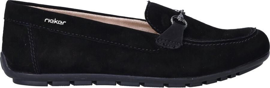 Rieker Instappers Dames Zwart