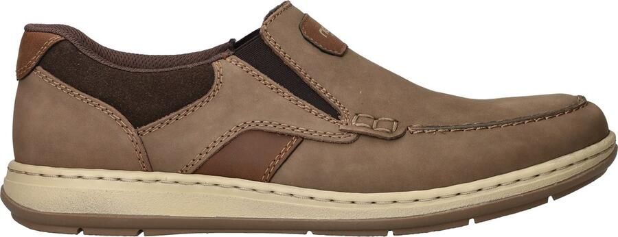 Rieker Instappers Moccasin loafer comfort schoen met elastische band voor goede pasvorm - Foto 6