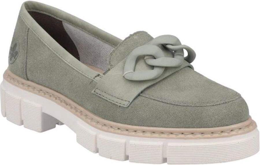Rieker Loafers met trendy sierketting - Foto 5