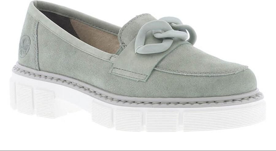 Rieker Loafers met trendy sierketting - Foto 7