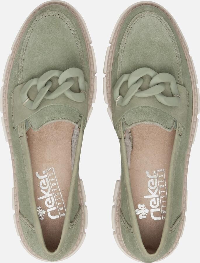 Rieker Loafers met trendy sierketting - Foto 4