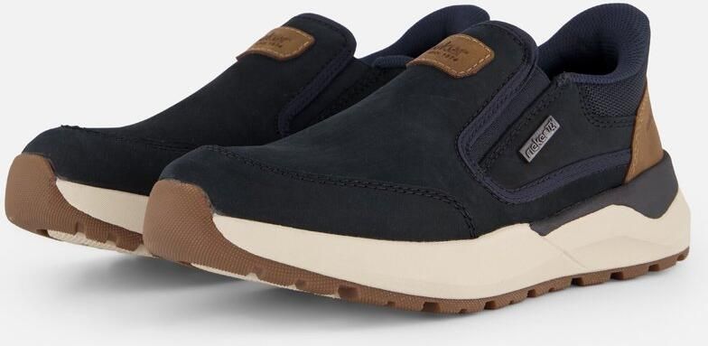 Rieker Instappers H-leest blauw Suéde