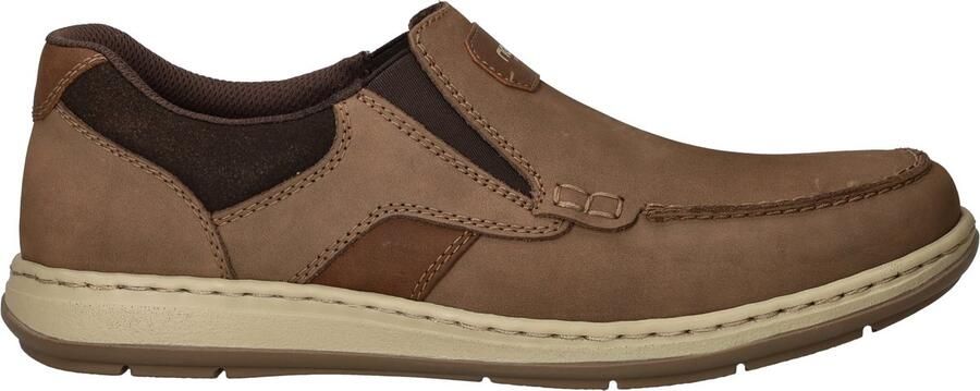 Rieker Instappers Moccasin loafer comfort schoen met elastische band voor goede pasvorm - Foto 6