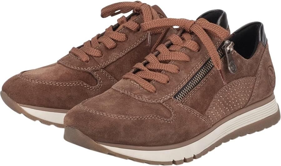 Rieker Kasanga Leren Lage Sneakers