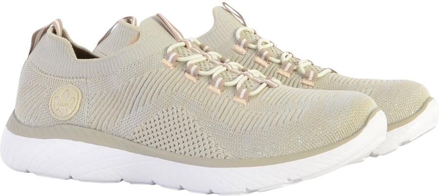 OTTO RIEKER Sport Slip-on sneakers slipper vrijetijdsschoen instapschoen met elastische instap